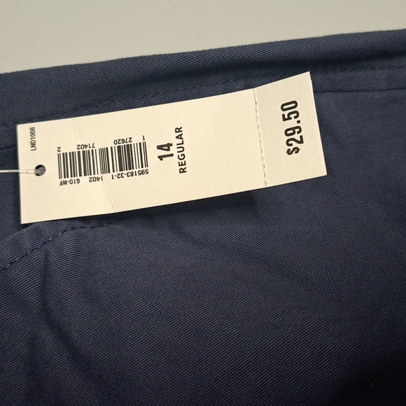 Old Navy Boot Cut Navy Blue Pants #New Inseam:32" Rise:10" 5 Pockets - Picture 4 of 7